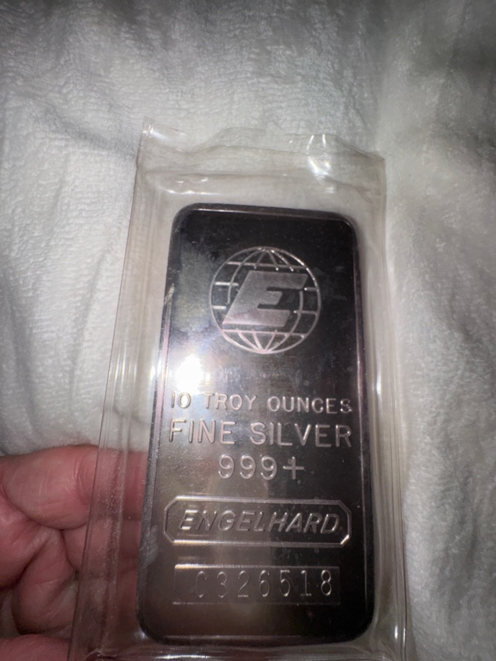 Silver Bar 10 Troy Ounces - Silver - Picture 4 of 4